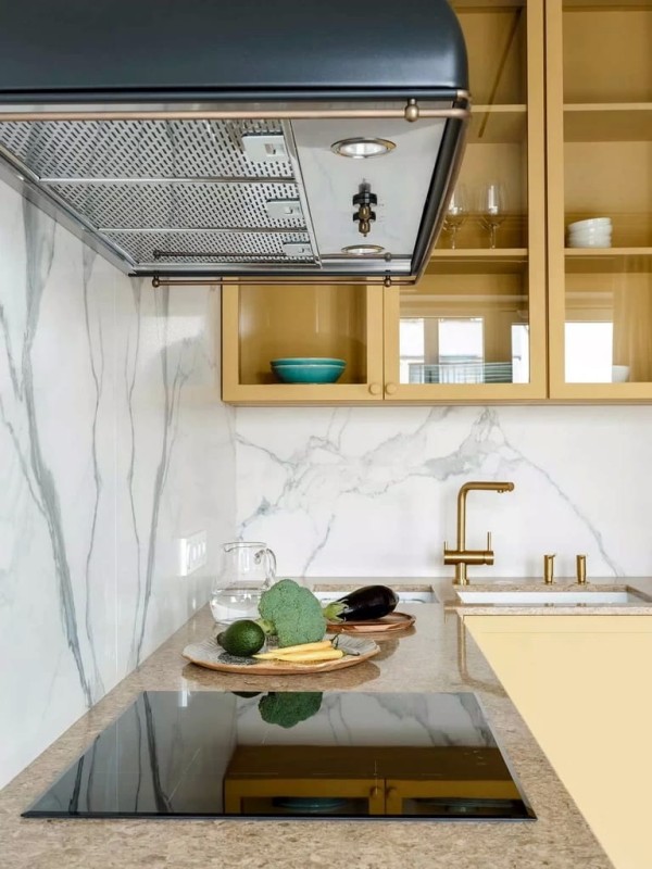 Marble Statuario A Glossy STU 160x320x1,2 cm, z siatką, nierektyfikowana, Gatunek 1C 178931