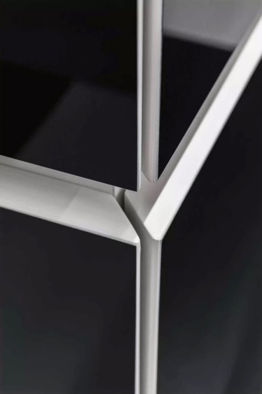 Color Black Glossy STU 160x320x1,2 cm, z siatką, nierektyfikowana, Gatunek 2 179025