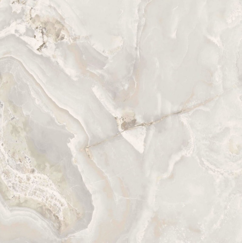 Onyx&More White Onyx Glossy 120x120x0,6 cm 179911