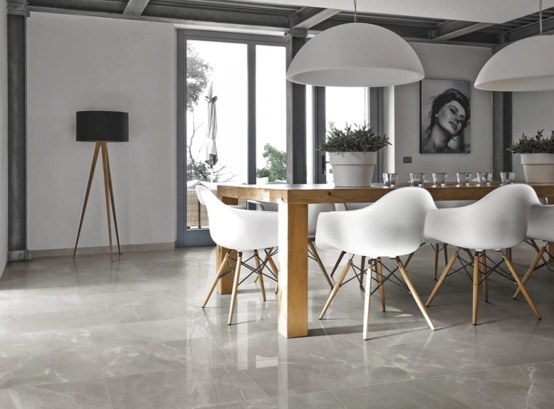 Marble Two Amani Grey Glossy 60x120x0,9 cm 180430
