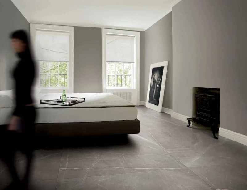 Marble Two Amani Grey Glossy 60x120x0,9 cm 180433