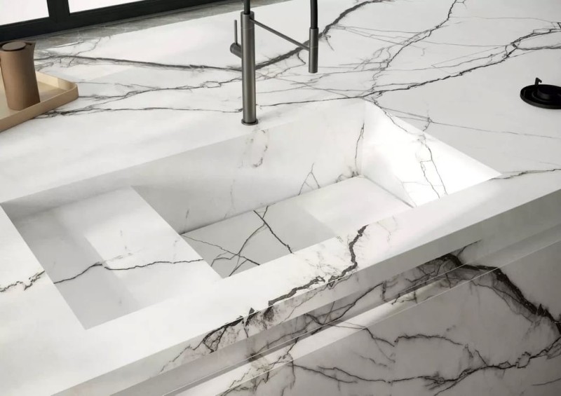 Marble Breach B Glossy STU 160x320x1,2 cm, z siatką, nierektyfikowana 180862
