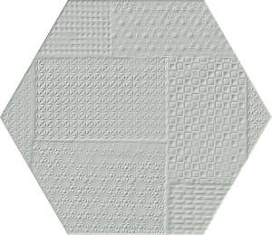 Emil Ceramica Sixty Esagona Timbro Salvia 21 x 18,2 cm płytka ceramiczna, heksagon EKN6