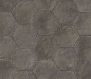 Emil Ceramica Forme Esagona Antracite Nat 21 x 18,2 cm płytka ceramiczna EMDQ, antracyt