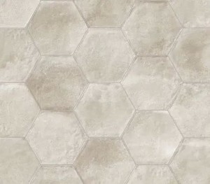Emil Ceramica Forme Esagona Cenere Nat 21 x 18,2 cm płytka ceramiczna EMDP, szary