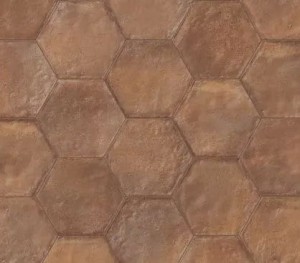Emil Ceramica Forme Esagona Terracotta Nat 21 x 18,2 cm płytka ceramiczna EMDL, terakota