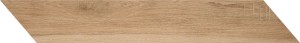 Płytka podłogowa do salonu Francuska jodełka gres złoty dąb Marazzi Treverkmust Beige Selection Chevron M0CF 73,2X11,8
