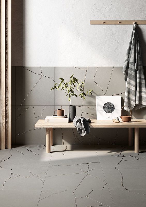 Fioranese Kintsugi Japan Hibi Fog 60,4x60,4 płytka imituąca kamień KTJ603R 130298