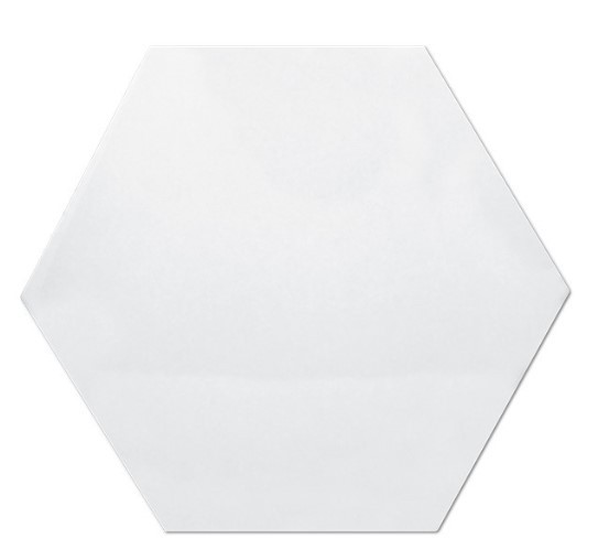 Płytki hexagonalne Decus Hexagono Blanco Brillo 17x15 25547