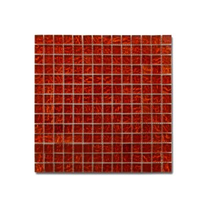 Mozaika czerwona kostka mała kwadrat El Casa Red Chili 30,5x30,5