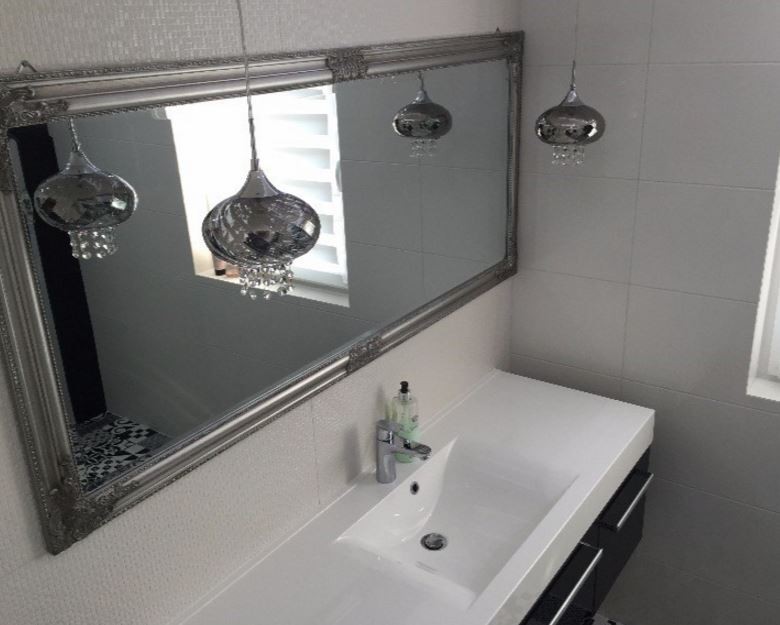 Płytki ścienne fałowane białe Saloni Fluctus Blanco 30X90 Ir 9549