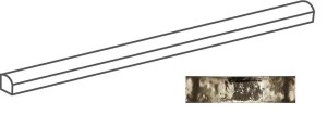 Quintessenza Cromia26 Jolly Oro - element specjalny 1,2 x 26,6 cm CRV543L, błyszczący złoty