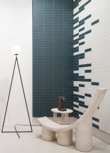 Quintessenza Modulo Base Gresso płytka gresowa 6 x 23 cm MDL102M, biały