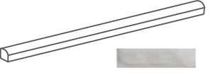 Quintessenza Genesi / Cromia26 Jolly Cenere Lucido / Grigio2 Lucido - element specjalny 1,2 x 26,6 cm GTD502L