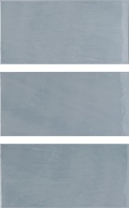 Quintessenza Riquadri Base Carta Da Zucchero - płytka ceramiczna 13,2 x 26,6 cm RQD105L, niebieski