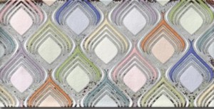Płytki łazienkowe kolorowe wrzoryste Mainzu Atelier Pantone 15X30