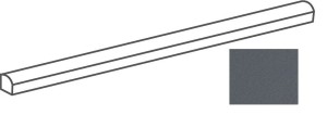 Quintessenza Jolly Marea Blu Matt - element specjalny 1,2 x 30 cm MAR504M, niebieski mat