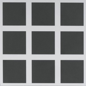 Quintessenza Oltre Bianco Nero - płytka gresowa 19 x 19 cm OTR106M, biało-czarny