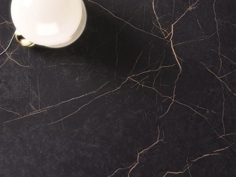 Gres marmur czarny ze złotą nitką Flaviker Supreme Evo Noir Laurent lux 120x120 hb 78853