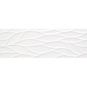 Saloni Fluctus Blanco 30x90 KCZ500 płytka ścienna