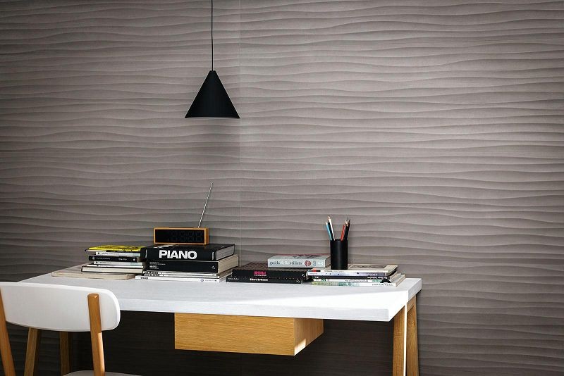 Marazzi Materika Struttura Wave 3D Antracite 40x120 MMFY płytka ścienna 139432