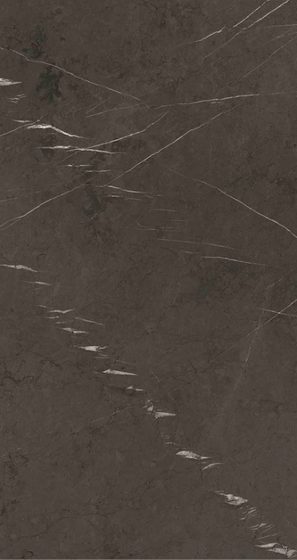Spiek kwarcowy wielkoformatowy marmur cimno szary z żyłą Marazzi Grande Marble Look Imperiale M3AC Lux 60x120 100022