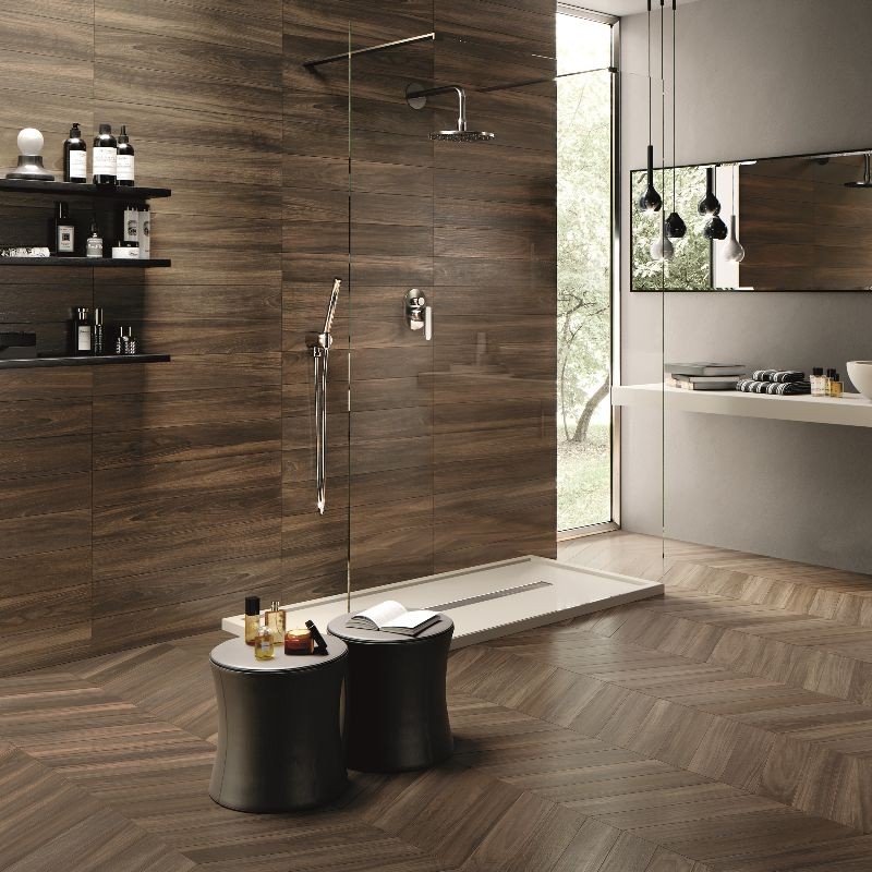 Emil Ceramica Sleek Wood Nut Chevron Nat. 11x54 EFC1 płytka drewnopodobna 126159