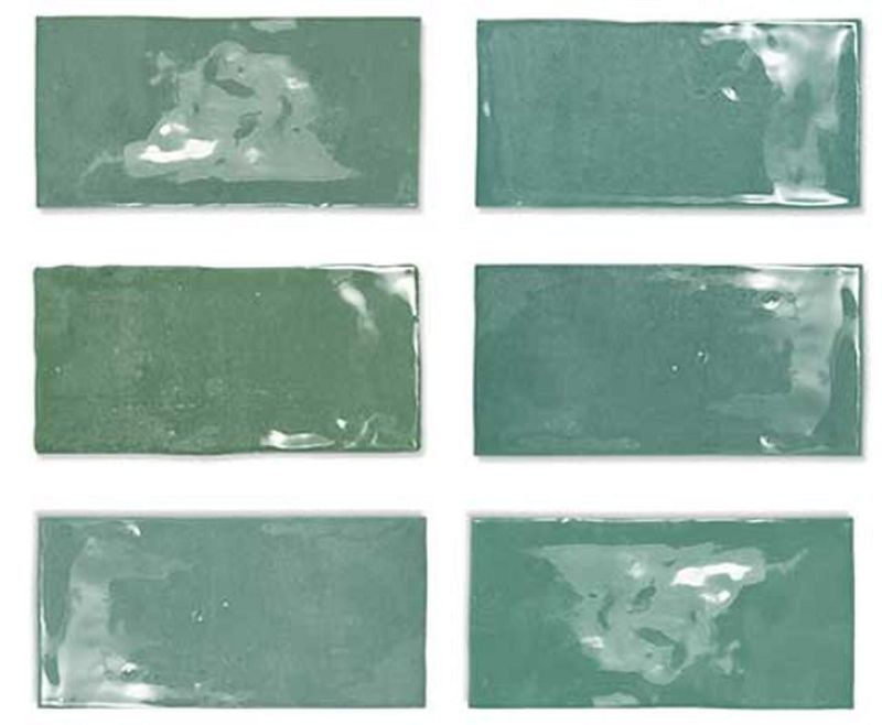 WOW Fez Emerald Gloss 6,2x12,5 płytka ścienna 157941