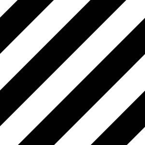 Gres czarno-bialy w pasek Mayolika Absolut District Lines Black 20x20