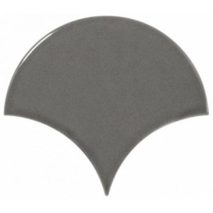 Equipe Scale Fan Dark Grey 10,6x12 płytka ścienna
