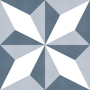 Keros Estrella Marino 25x25 płytka gresowa patchwork