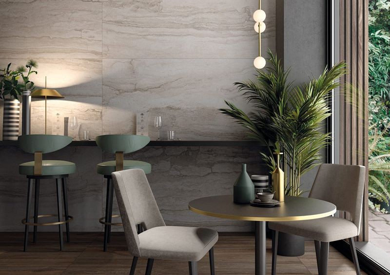 LaFaenza Bianco TRA ON 49 LP 45x90 płytka gresowa 136050