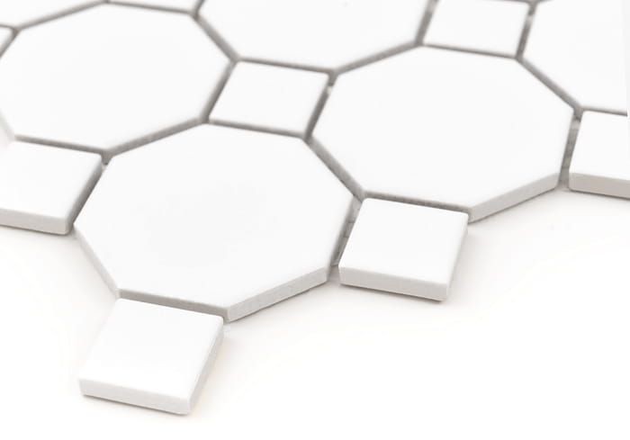 Dunin Mini Octagon White 55 Matt 29,5x29,5 mozaika heksagonalna 103692