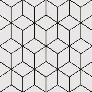 Keros Alhambra Negro 25x25 płytka gresowa