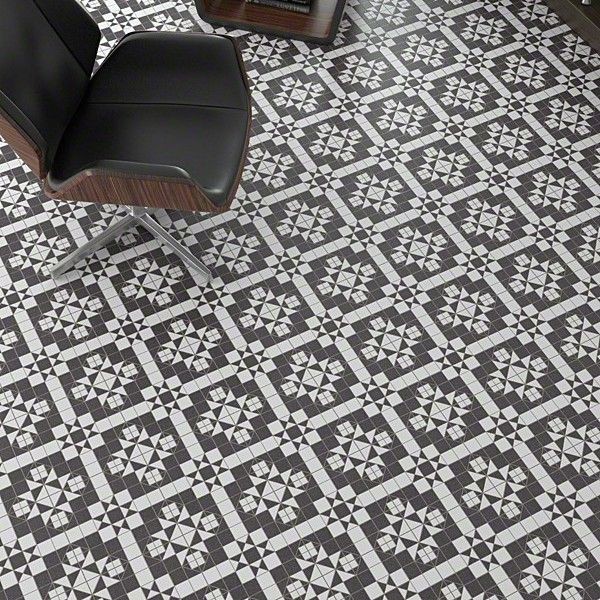 Vives Harrow Grafito 31,6x31,6 płytka podłogowa patchwork 153394