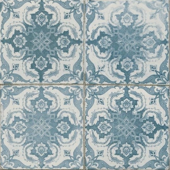 Płytki patchwork ornament niebieski klasyczny Peronda FS - 3 45x45 dms 37047