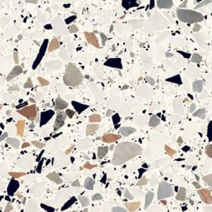 Delconca Frammenti FR10 Bianco Macro 20x20 płytka lastryko gresowa