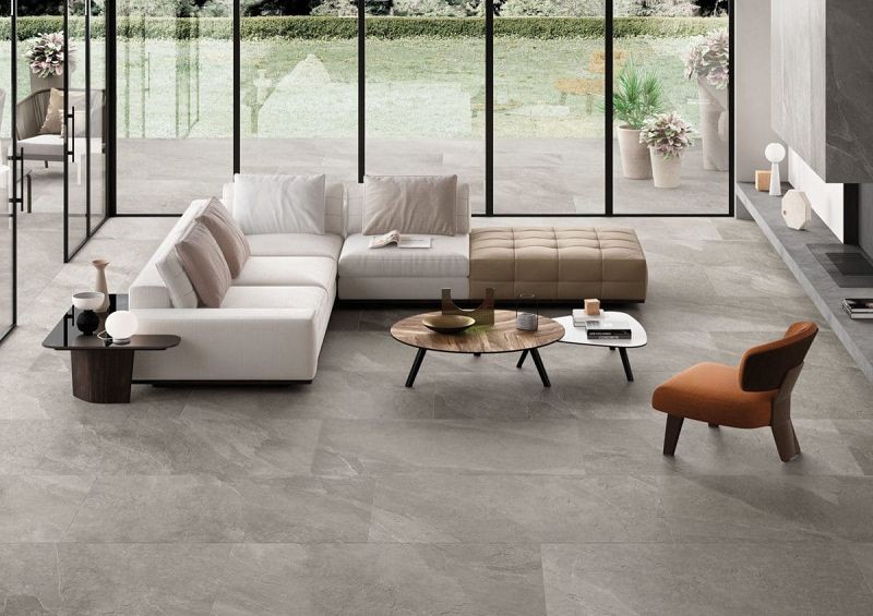 Italgraniti Shale Greige Naturale 60x120 płytki gresowe imitujące kamień 134326