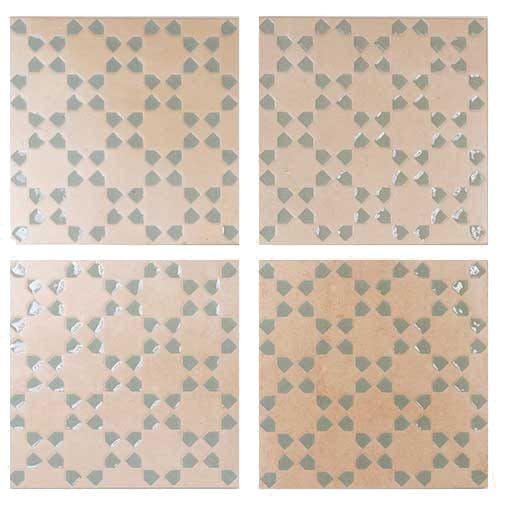 WOW Bejmat Decor Biscuit Lake 15x15 płytka gresowa dekoracyjna 155601