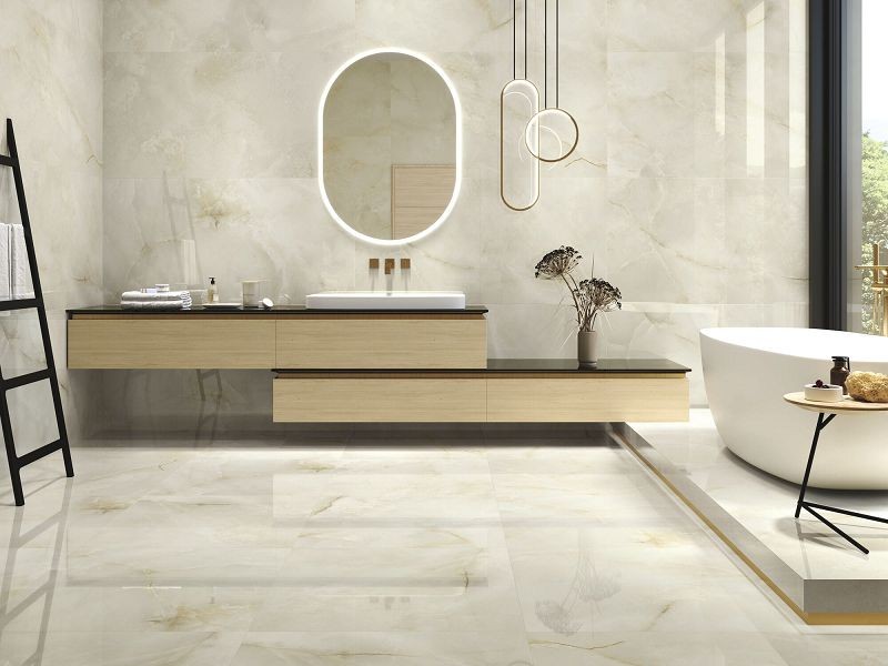 Baldocer Quios Cream Pulido 120x120 płytki marmurowe gresowe 117195
