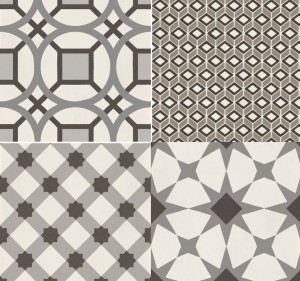Płytki podłogowe patchwork beż szare Marazzi D Segni Mix Freddi Dekor M0UT 20X20