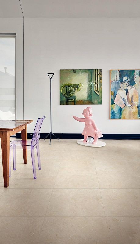 Marazzi Mystone Limestone Ivory 60x60 M7EF płytka imitująca beton 140202