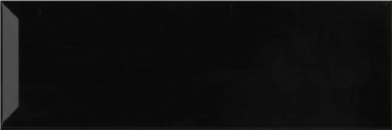 Fabresa Bevelled Negro Biselado Brillo 10x30 płytka ścienna 159081