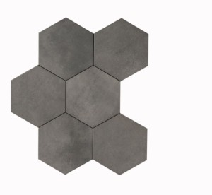 Płytki sześciokątne heksagonalne szare Marazzi Powder Graphite MNYU 21X18.2x 9.5MM ag