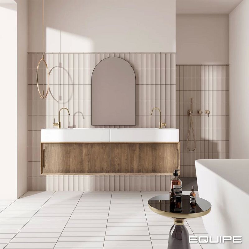 Equipe Vibe In Taupe Matt 6,5x20 płytki ścienne cegiełki 128647