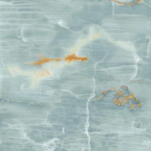 Imola The Room Onyx Aqua Blue Gold BLU AQ6 120 RM Natural 120 x 120 cm - płytki gresowe