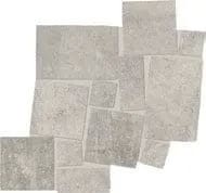 Emil Ceramica Fabrika Mosaico Blokko Grey Silktech 34 x 34 cm mozaika EMXP, szary