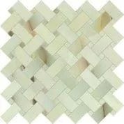 Emil Ceramica Tele Di Marmo Pure Onyx Intrecci Onyx Giada Silktech 30 x 30 cm mozaika EMR4, zielony