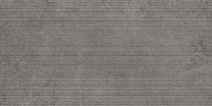 Imola Stoncrete Grigio Scuro - płytka ceramiczna ścienna naturalna strukturalna matowa 30 x 60 cm STCRWA1 36DG RM, szary
