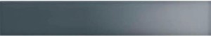 Quintessenza Pigmento Decoro Lustro Blu płytka gresowa 6 x 37 cm PGM311L, niebieski połysk